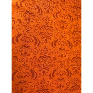 Moda Fabrics 1/2 yard x 44" Forest Fancy Deb Strain Orange Cotton Fabric